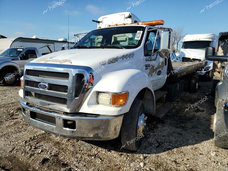 FORD F650 SUPER 2006 white conventi diesel 3FRNF65F46V290489 photo #1