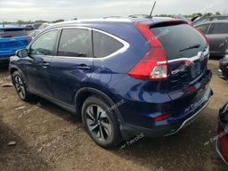 HONDA CR-V TOURI 2016 blue  gas 5J6RM4H97GL037782 photo #3