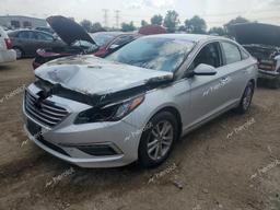 HYUNDAI SONATA SE 2015 silver  gas 5NPE24AF3FH202238 photo #2