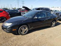 PONTIAC SUNFIRE 2003 black  gas 1G2JB12F137296104 photo #2