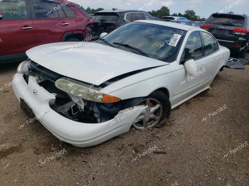 OLDSMOBILE ALERO GL 2000 white  gas 1G3NL52EXYC398394 photo #1