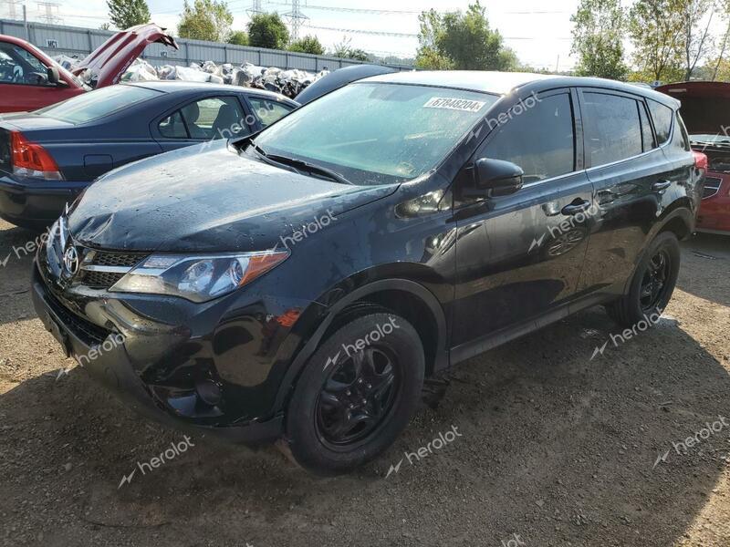 TOYOTA RAV4 LE 2015 black  gas 2T3BFREV6FW361172 photo #1