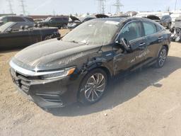 HONDA INSIGHT TO 2022 black  hybrid engine 19XZE4F96NE003022 photo #2