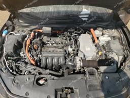 HONDA INSIGHT TO 2022 black  hybrid engine 19XZE4F96NE003022 photo #4