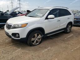 KIA SORENTO EX 2013 white  gas 5XYKU4A63DG333431 photo #2