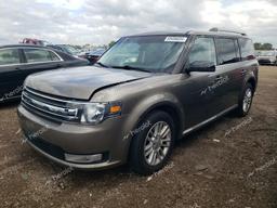 FORD FLEX SEL 2014 silver  gas 2FMHK6C87EBD18491 photo #2