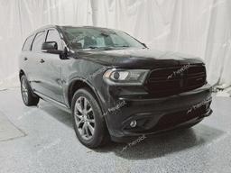 DODGE DURANGO GT 2018 black  flexible fuel 1C4RDJDGXJC443362 photo #2