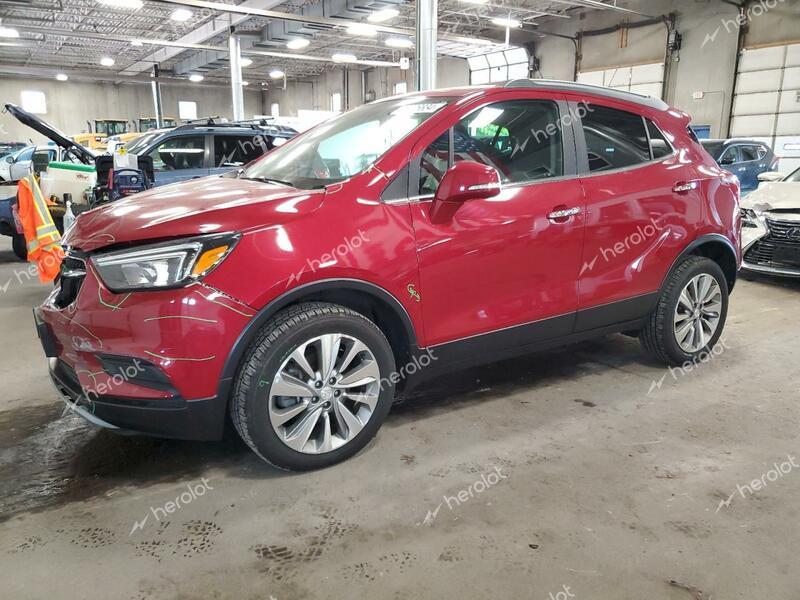 BUICK ENCORE PRE 2017 maroon  gas KL4CJESB3HB187931 photo #1