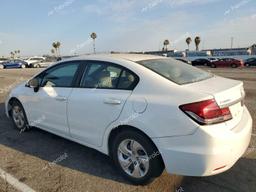 HONDA CIVIC LX 2015 white  gas 2HGFB2F55FH566924 photo #3