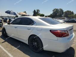 LEXUS LS 460 2010 white  gas JTHBL5EF2A5101697 photo #3