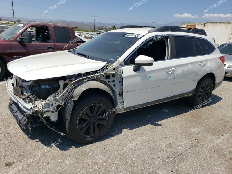 SUBARU OUTBACK 2. 2018 white  gas 4S4BSACC3J3340771 photo #1