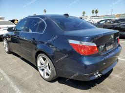 BMW 525 XI 2007 blue sedan 4d gas WBANF33557CS39580 photo #3