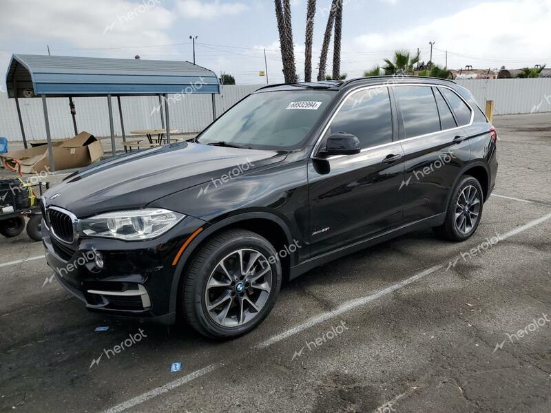 BMW X5 XDRIVE3 2015 black 4dr spor gas 5UXKR0C51F0P02776 photo #1