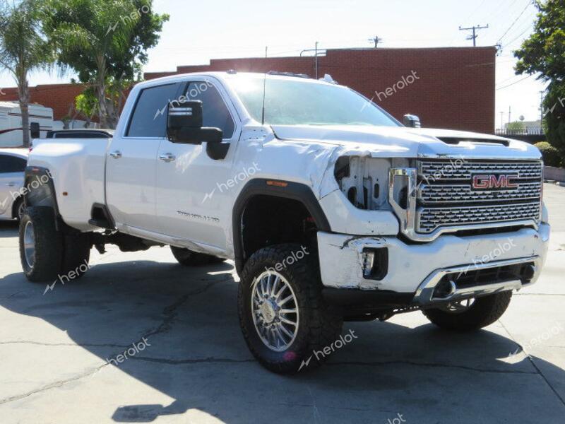 GMC SIERRA K35 2023 white  diesel 1GT49WEY7PF211518 photo #1