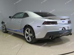 CHEVROLET CAMARO SS 2014 silver coupe gas 2G1FJ1EJXE9300732 photo #4