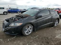 HONDA CR-Z 2011 black  hybrid engine JHMZF1C66BS002708 photo #2