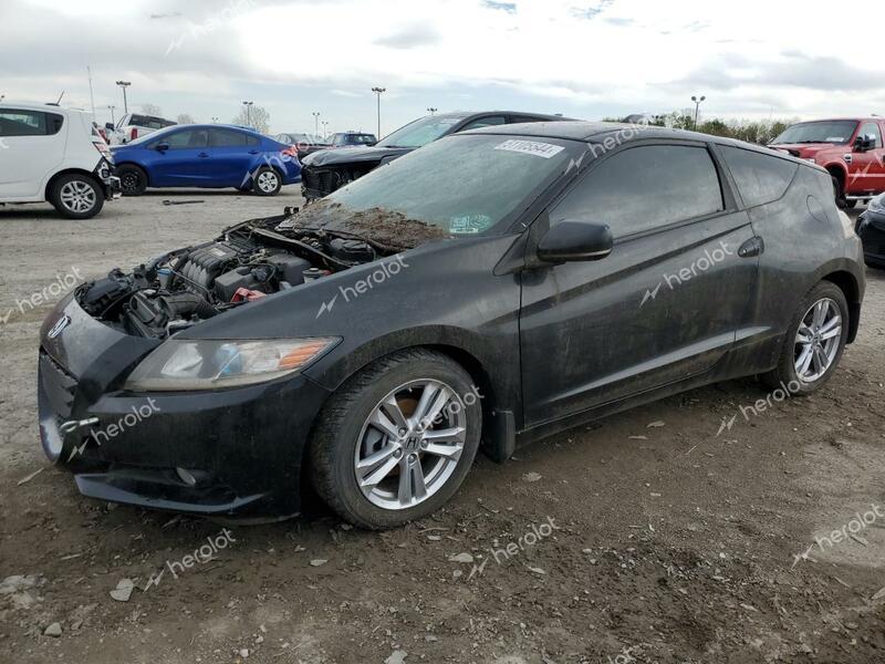 HONDA CR-Z 2011 black  hybrid engine JHMZF1C66BS002708 photo #1