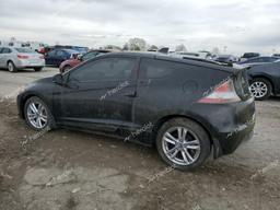 HONDA CR-Z 2011 black  hybrid engine JHMZF1C66BS002708 photo #3