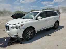 INFINITI JX35 2013 white  gas 5N1AL0MM8DC335774 photo #2