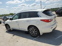 INFINITI JX35 2013 white  gas 5N1AL0MM8DC335774 photo #3