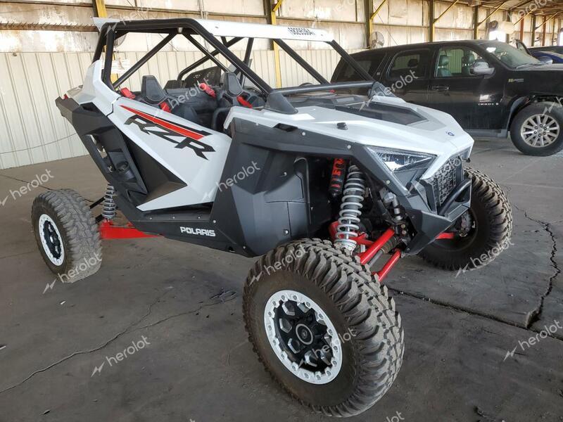 POLARIS RZR PRO XP 2021 white  gas 3NSRAD929MG618479 photo #1