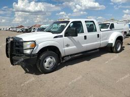 FORD F350 SUPER 2014 white crew pic diesel 1FT8W3DT6EEA49494 photo #2