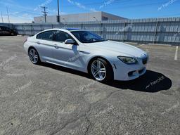 BMW 640 I GRAN 2014 white sedan 4d gas WBA6A0C53ED317332 photo #2