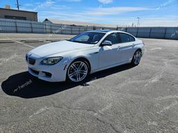 BMW 640 I GRAN 2014 white sedan 4d gas WBA6A0C53ED317332 photo #3