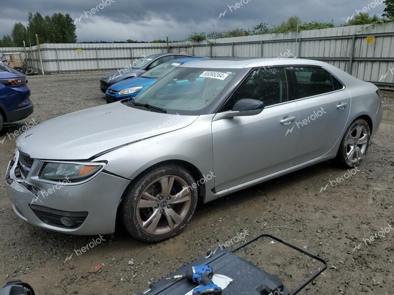 SAAB 9-5 TURBO 2011 silver  flexible fuel YS3GN4AR2B4003426 photo #1