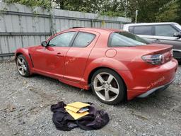 MAZDA RX8 2004 red  gas JM1FE173740130347 photo #3