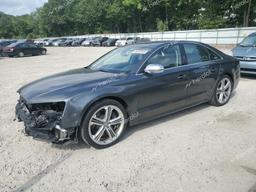 AUDI S8 QUATTRO 2014 gray  gas WAUD2AFD5EN010817 photo #2