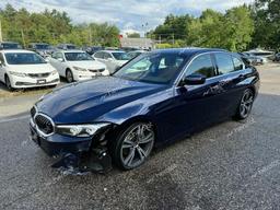 BMW 330XI 2024 blue  gas 3MW89FF08R8E33780 photo #3