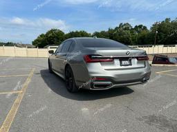 BMW 750 XI 2022 silver  gas WBA7U2C01NCG81124 photo #3