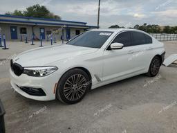 BMW 530 I 2018 white  gas WBAJA5C56JWA36649 photo #2