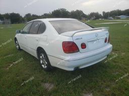 LEXUS GS 300 2003 white sedan 4d gas JT8BD69S930178321 photo #4