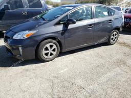 TOYOTA PRIUS 2012 gray  hybrid engine JTDKN3DU1C5513676 photo #2