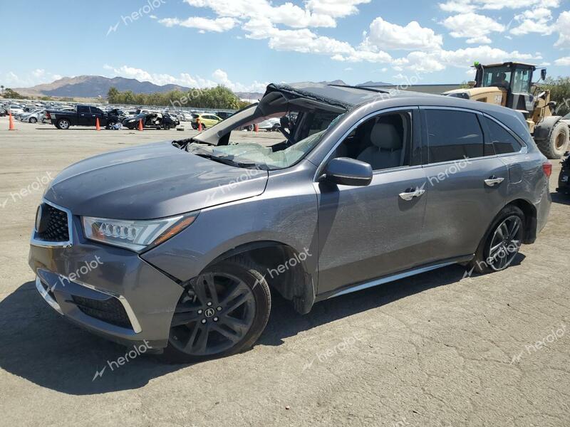 ACURA MDX TECHNO 2018 gray  gas 5J8YD4H56JL004814 photo #1