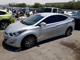 HYUNDAI ELANTRA SE 2016 silver  gas 5NPDH4AE4GH707367 photo #2