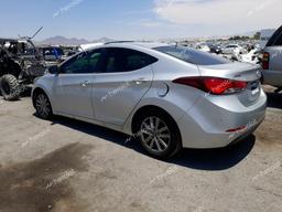 HYUNDAI ELANTRA SE 2016 silver  gas 5NPDH4AE4GH707367 photo #3