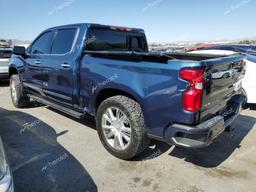 CHEVROLET SILVERADO 2022 blue  gas 3GCUDJEL1NG578206 photo #3