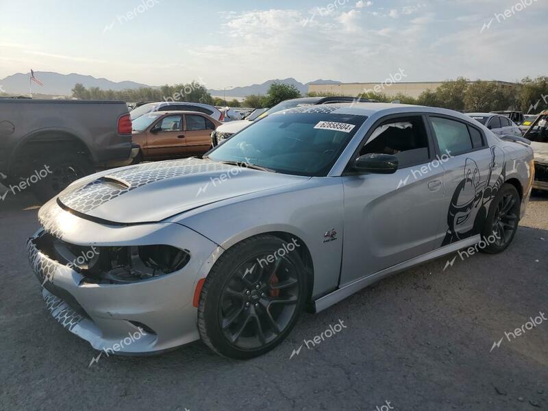 DODGE CHARGER SC 2021 silver  gas 2C3CDXGJ6MH597833 photo #1