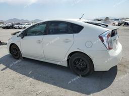 TOYOTA PRIUS 2012 white hatchbac hybrid engine JTDKN3DU5C5436777 photo #3