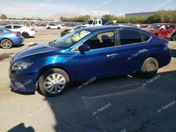 NISSAN SENTRA S 2019 blue  gas 3N1AB7AP7KY372952 photo #2