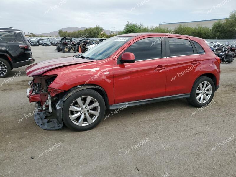 MITSUBISHI OUTLANDER 2015 burgundy  gas 4A4AP4AU1FE019069 photo #1