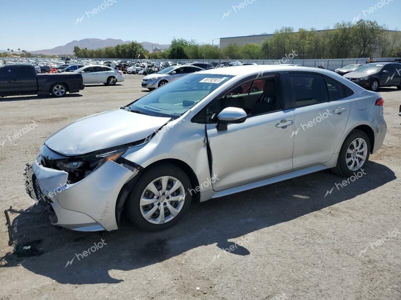 TOYOTA COROLLA LE 2020 silver  gas JTDEPRAE8LJ058940 photo #1