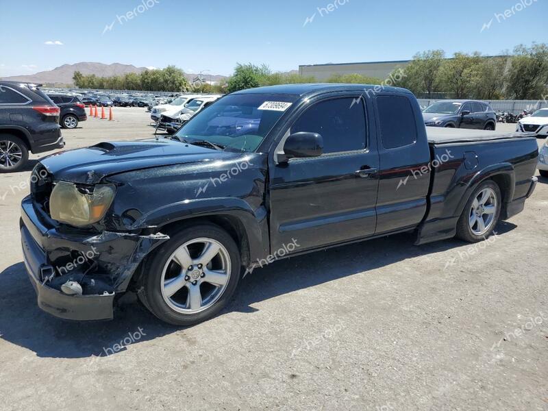 TOYOTA TACOMA X-R 2008 black  gas 5TETU22N78Z493774 photo #1