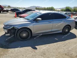 CHRYSLER 200 LIMITE 2015 silver  gas 1C3CCCAB0FN621342 photo #2