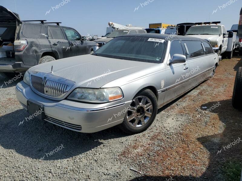 LINCOLN TOWN CAR E 2009 charcoal limousin gas 2L1FM88W59X633398 photo #1