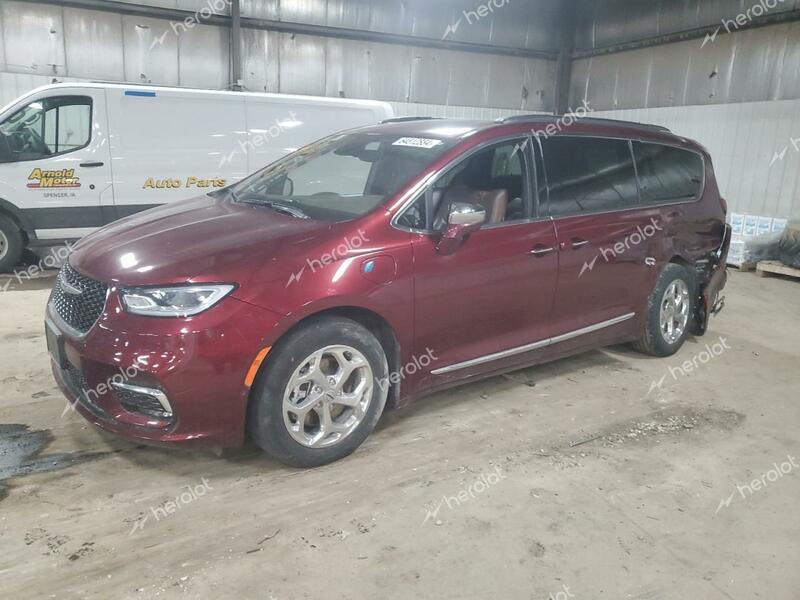 CHRYSLER PACIFICA H 2021 maroon  hybrid engine 2C4RC1S75MR529390 photo #1