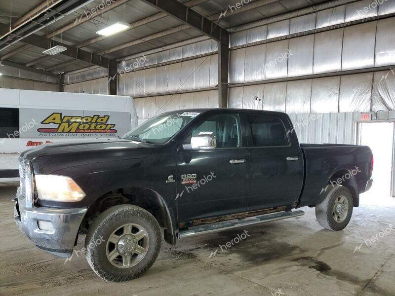 DODGE RAM 2500 2011 black crew pic diesel 3D7UT2CLXBG550594 photo #1